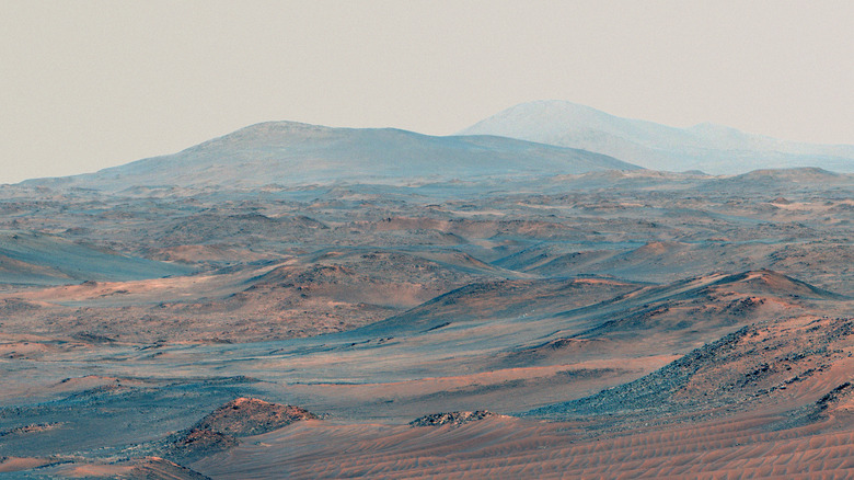 A rendering of Lac de Charmes, the region where Perseverance is headed in 2026