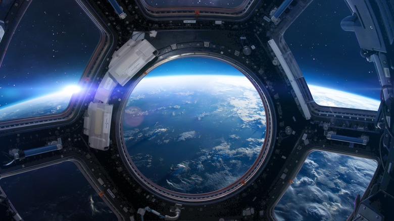 View of Earth from ISS