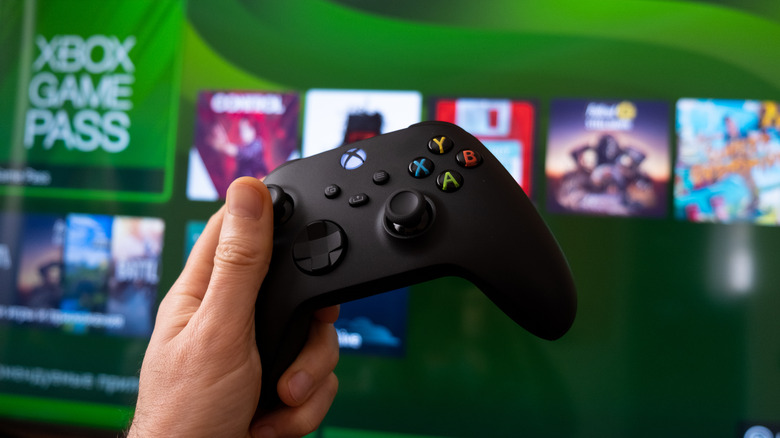 xbox controller game pass background