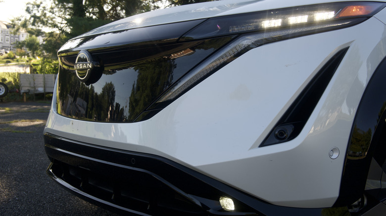2025 Nissan Ariya grille detail