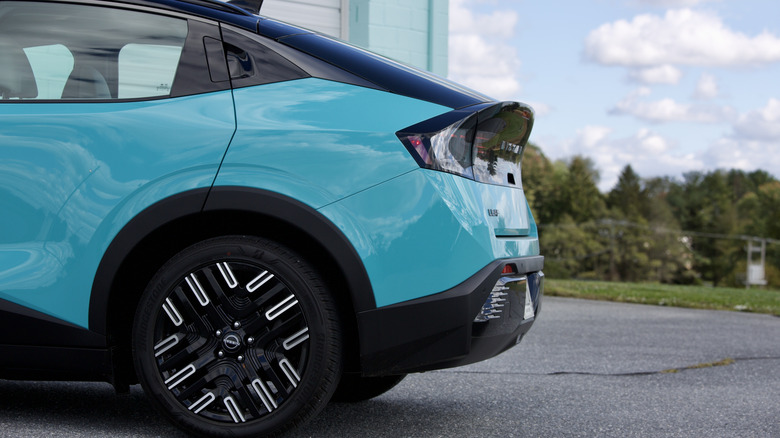 2026 Nissan Leaf rear spoiler