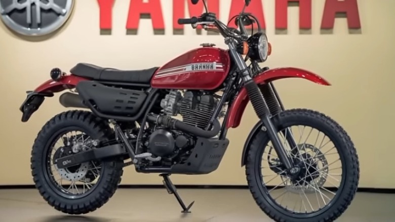 AI generated motorcycle image from fake Banshee 350 announcement