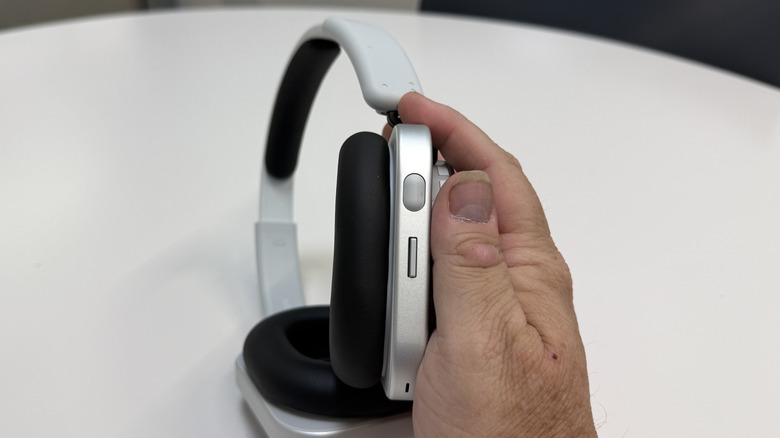 Nothing Headphones (1) in a man's hand