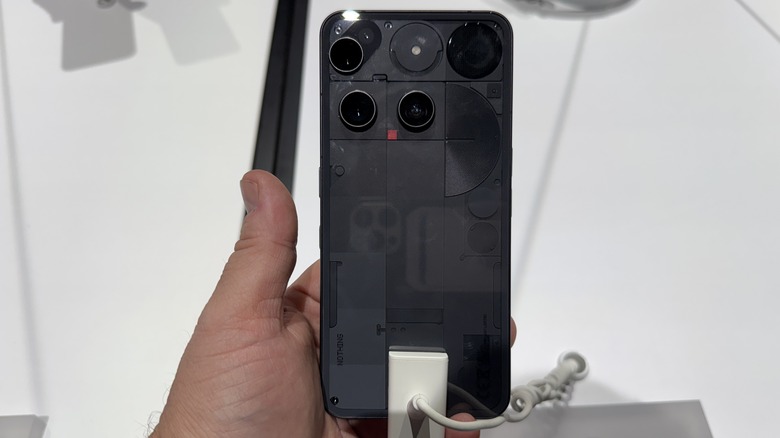 Nothing Phone (3) in a man's hand