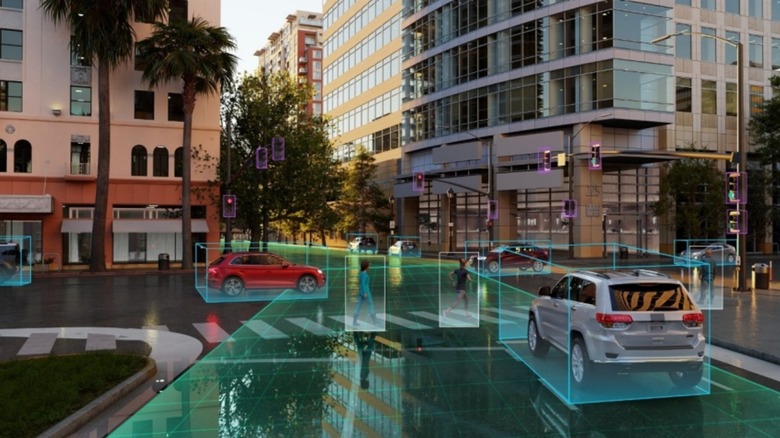 Image showing NVIDIA blueprint for AV simulation