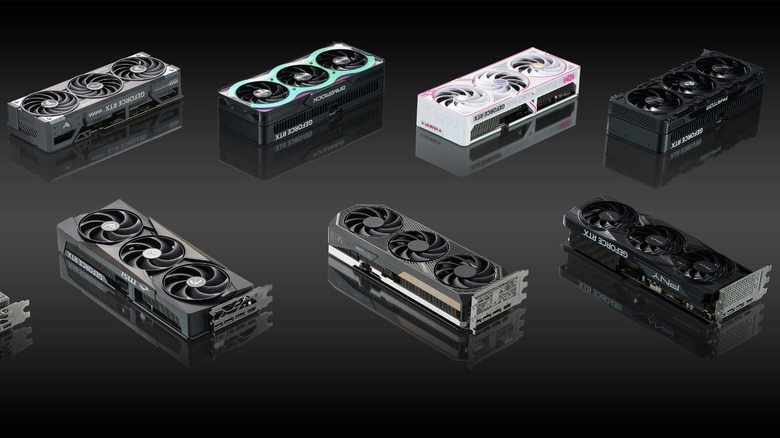 NVIDIA GeForce 5070 Ti cards