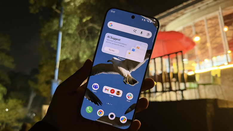 Home Screen of OnePlus 15