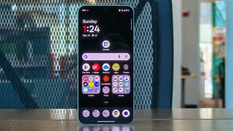 OnePlus 15R on a table