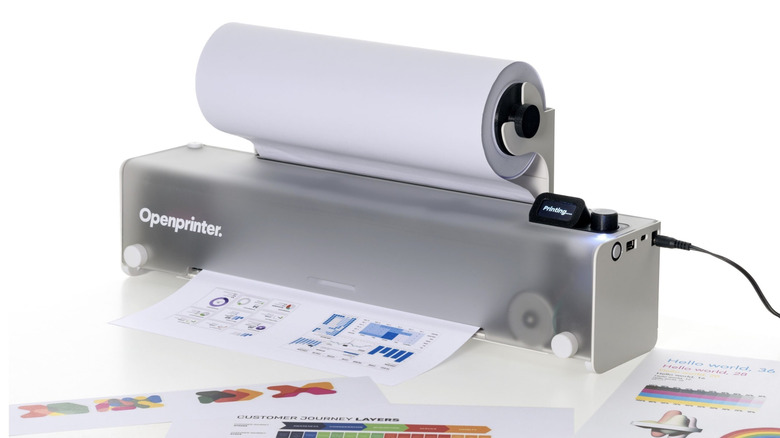 Color printing with Open Printer.