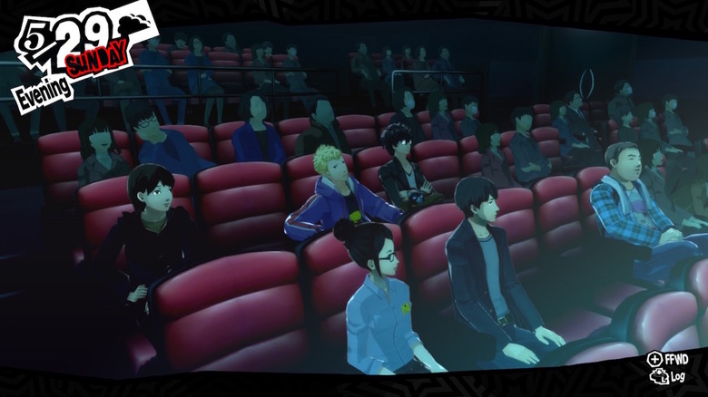 Watching a movie with a Confidant