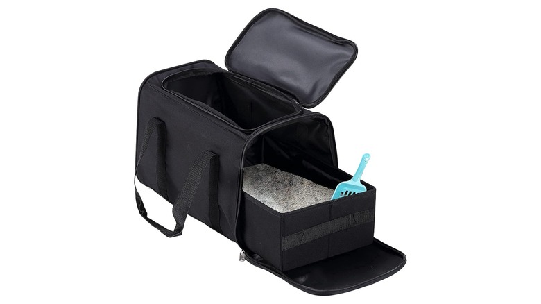 portable pet litter box