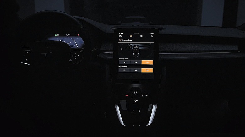 Polestar 2 interior