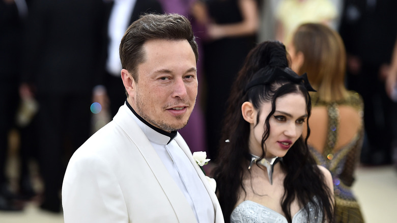 Elon Musk and Grimes 