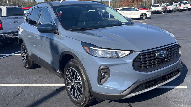 2025 Ford Escape Hybrid in a parking lot