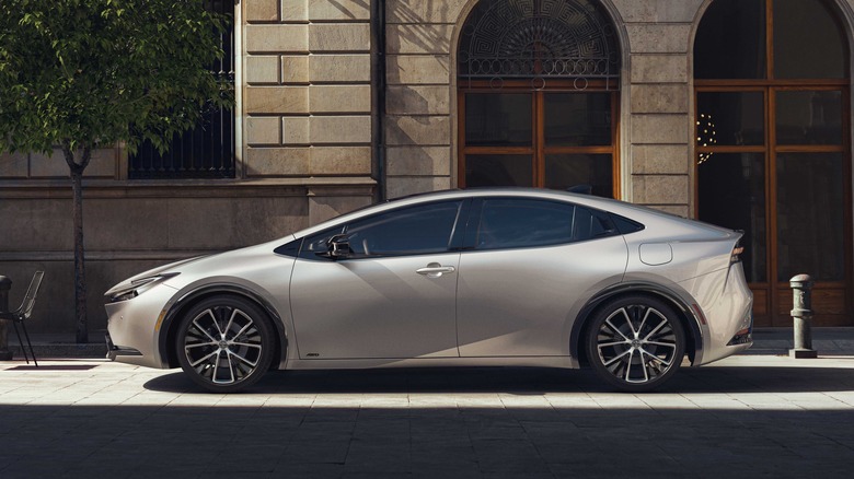 2023 Toyota Prius parked driver side