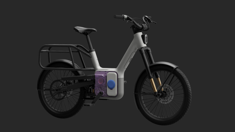 Also e-bike render on neutral background