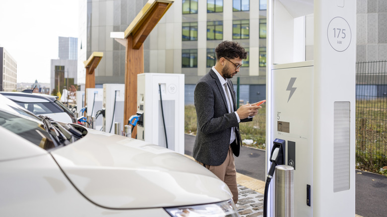 EV charging station