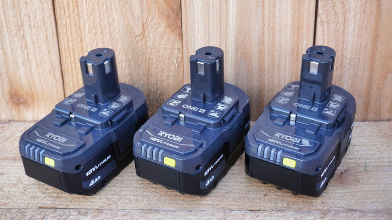 Ryobi ONE+ batteries