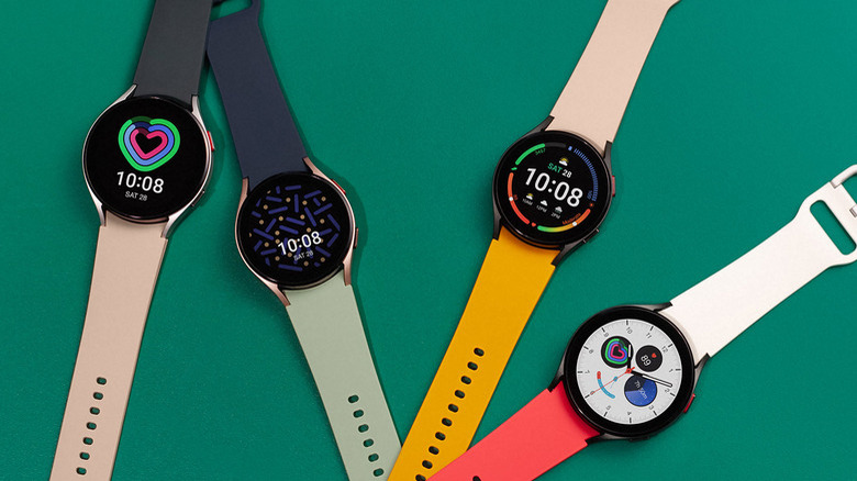Four Samsung Watch 4