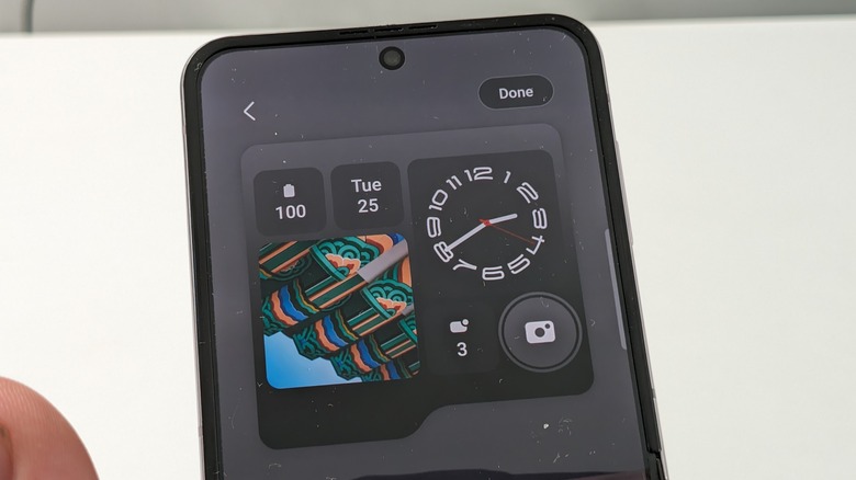Flip 5 widget