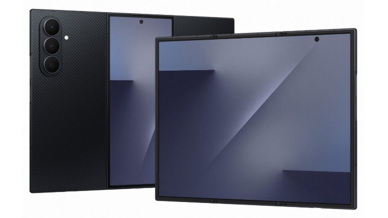 Samsung Galaxy Z TriFold on a white background