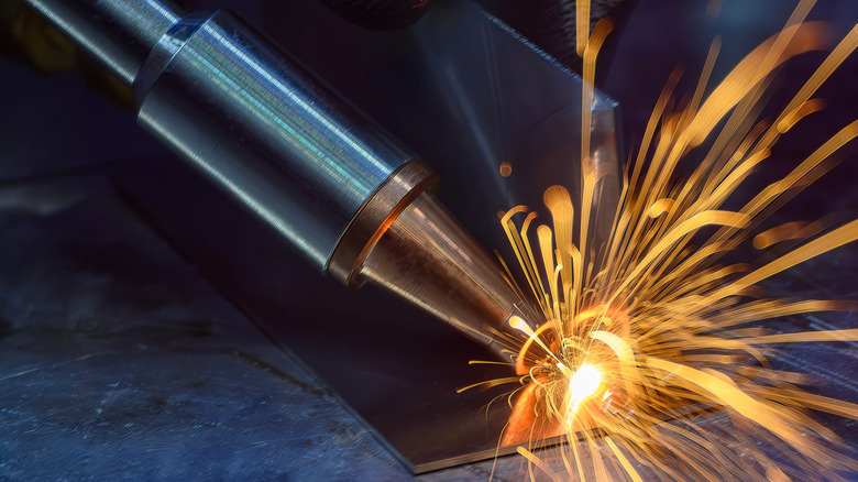 representational image of a laser
