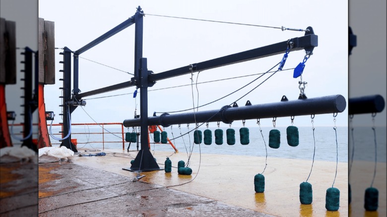 p-trap anti-piracy system swivel rope lines