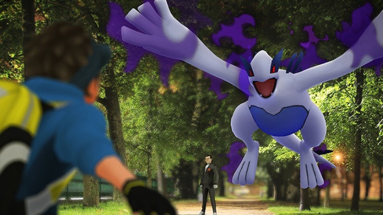 pokemon go shadow lugia giovanni