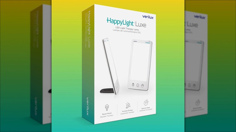 Packaged Verilux HappyLight Luxe