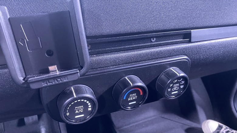 Slate interior