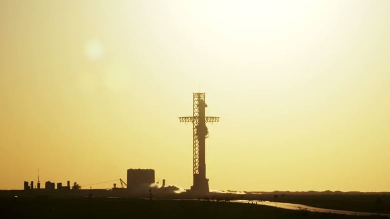 spacex flight test launch pad