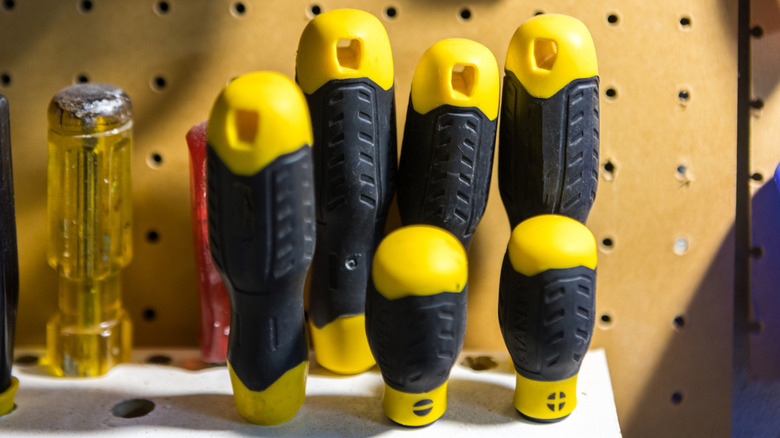 A shot of cushion-handle screwdrivers