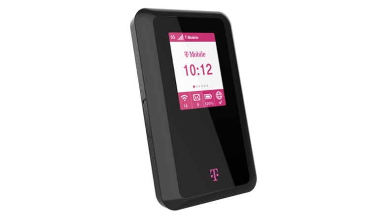 Front view of the T-Mobile 5G Hotspot