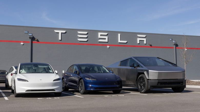 Tesla electric cars