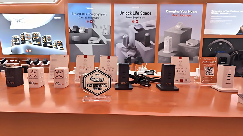 Tessan products with the MMtech Online CES Innovation Award