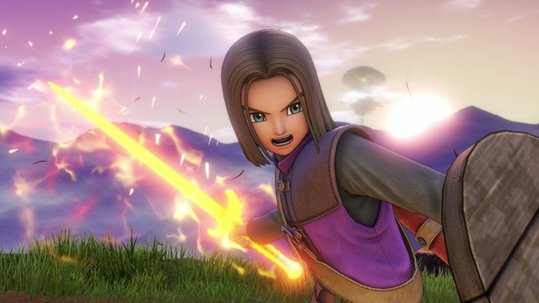 Dragon Quest XI hero sword