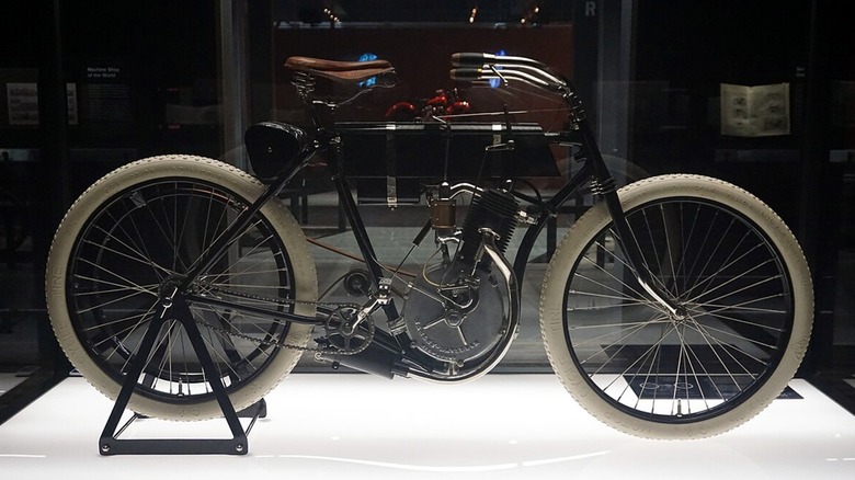 Harley-Davidson Model No. 1 in museum display