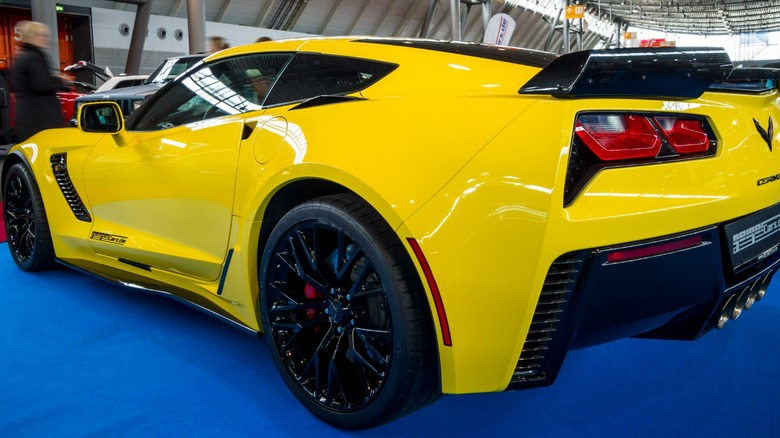 Yellow 2017 Corvette Grand Sport