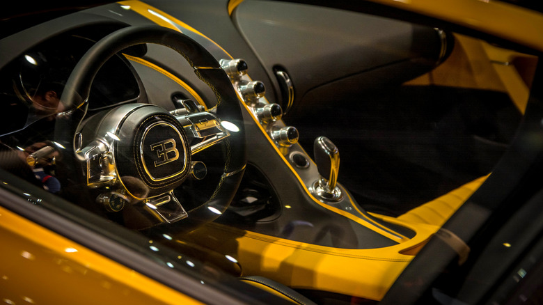 Bugatti interior