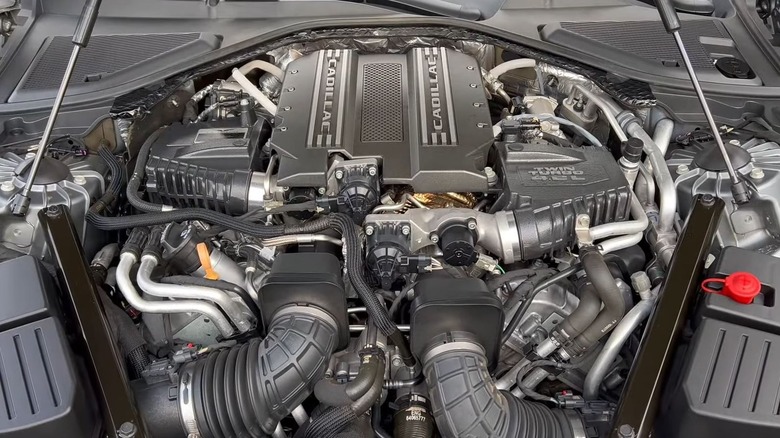 Cadillac Blackwing V8 engine
