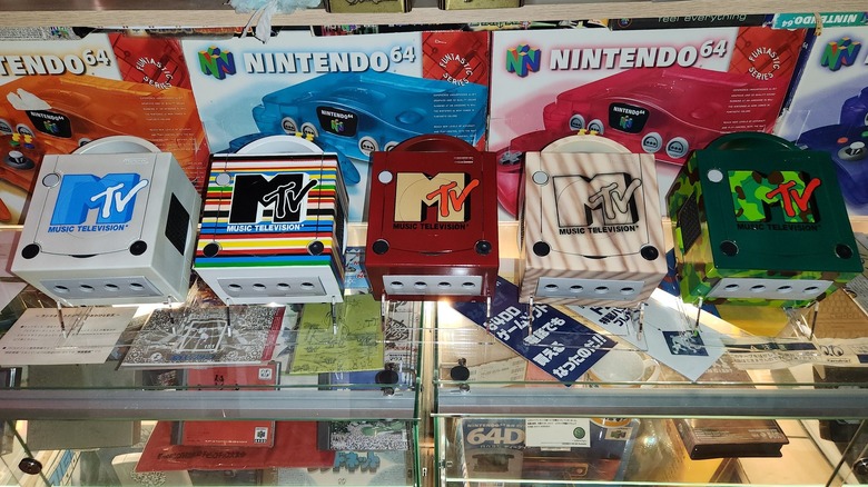 All five MTV GameCubes