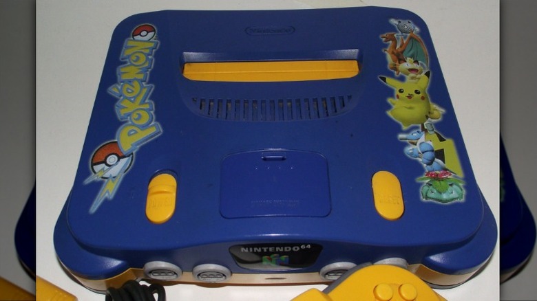A Pokémon Stadium N64 Battle Set with controller