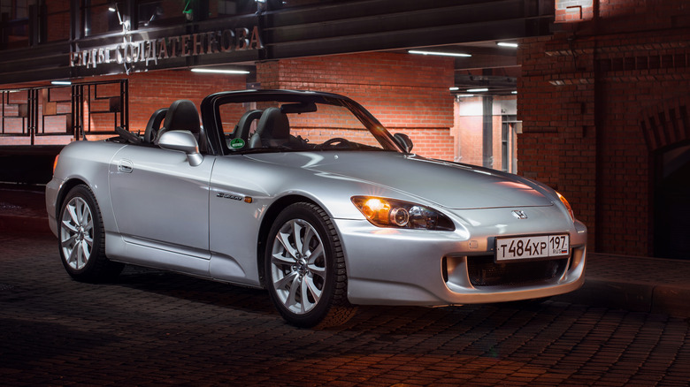 Honda S2000 with Russian plates