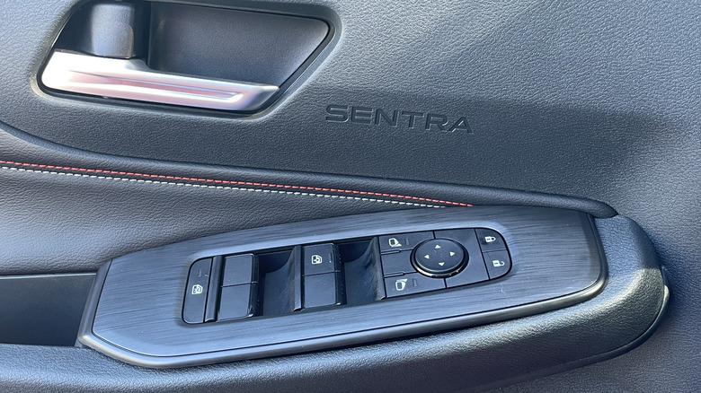 2026 Nissan Sentra SR door detail