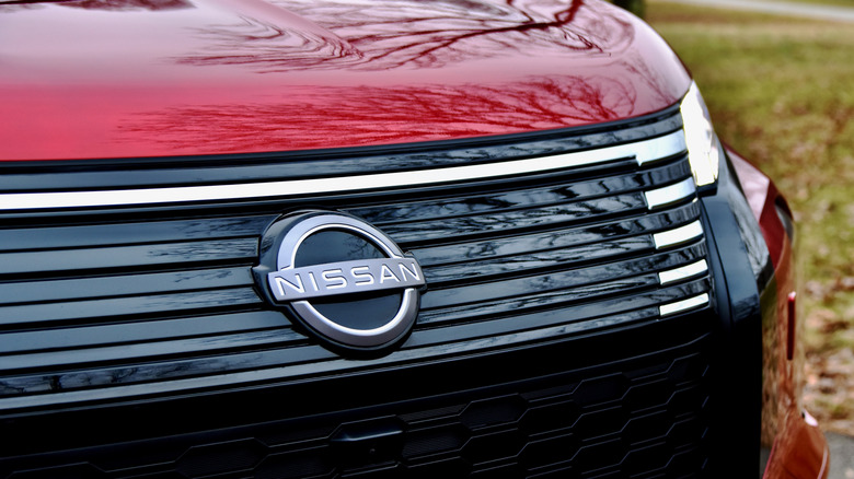 2026 Nissan Rogue Plug-In Hybrid badge.