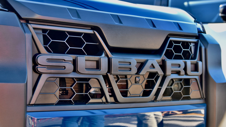 2026 Subaru Outback Wilderness grille.