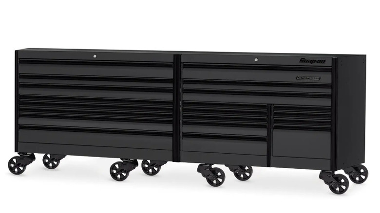 Snap-On 120-inch 20-Drawer Tripple-Bank toolbox
