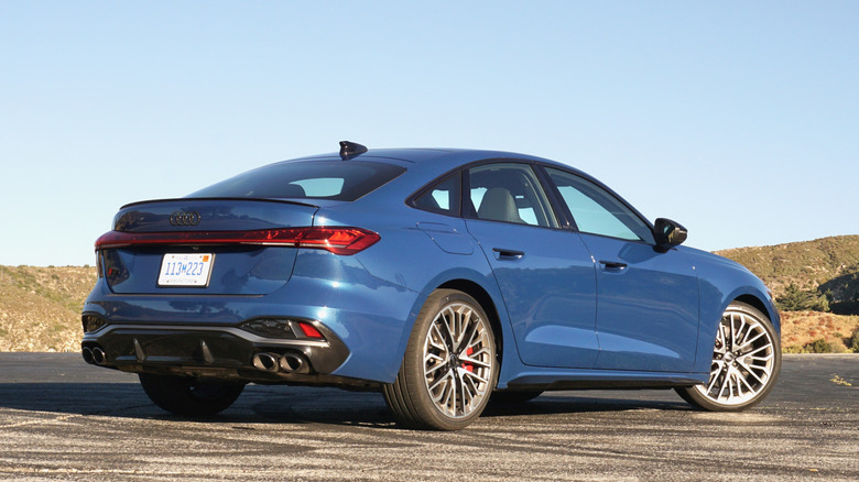 2025 Audi S5 rear 3/4