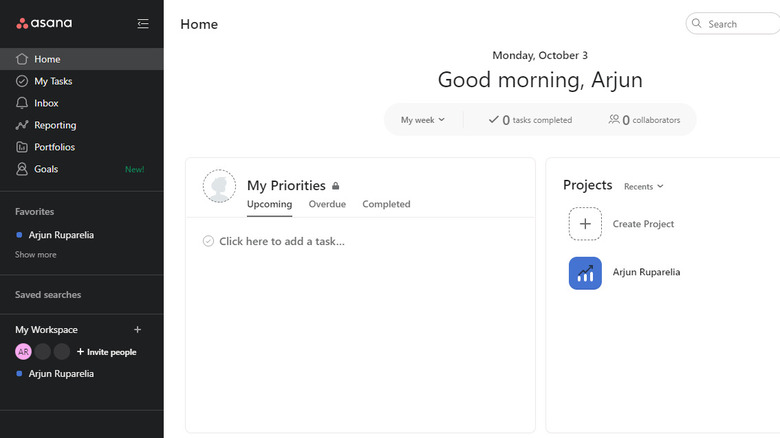 Asana desktop app
