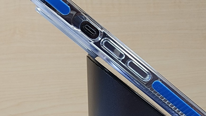 iPhone on a charging stand